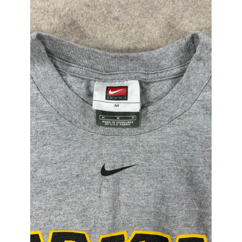 Nike Y2K Pittsburgh Pirates Gray Cropped T-Shirt Womens Medium MLB Streetwear
